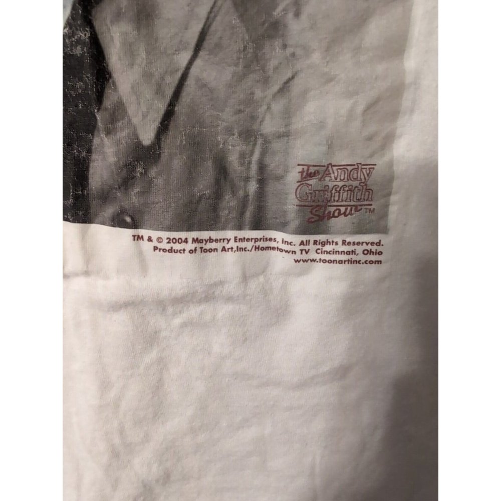 Andy Griffith Show Barney Fife Nip It Graphic Whi… - image 3